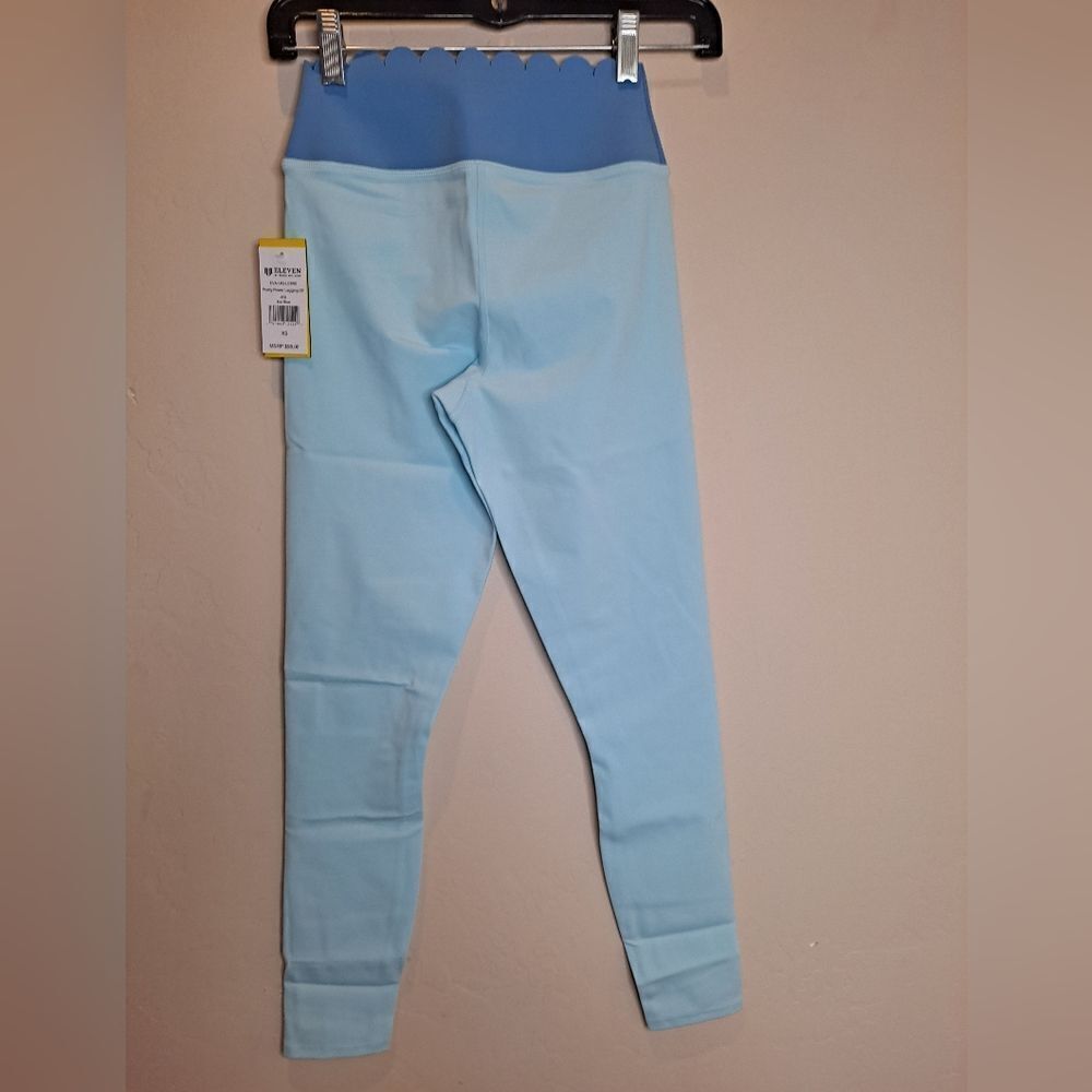 NWT Eleven pretty power tennis leggings ice blue Sma by Venus Williams - Picture 8 of 12